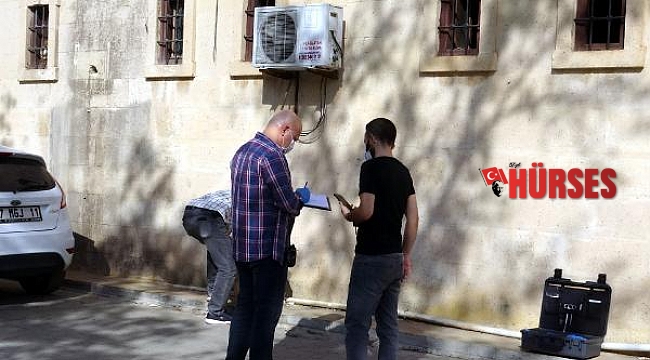 Hırsızlar, 6 işyerinin klima bakır borularını çaldı