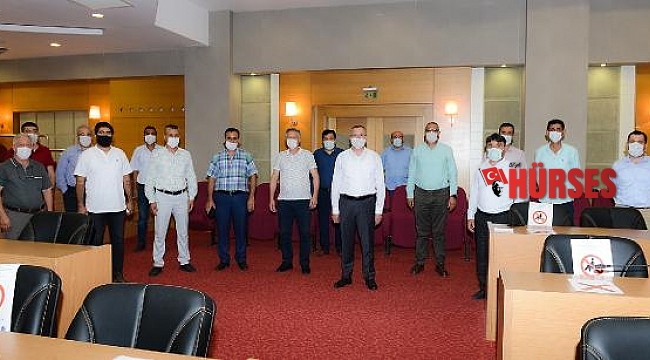 Kepezli muhtarlar ASAT'ı ziyaret etti