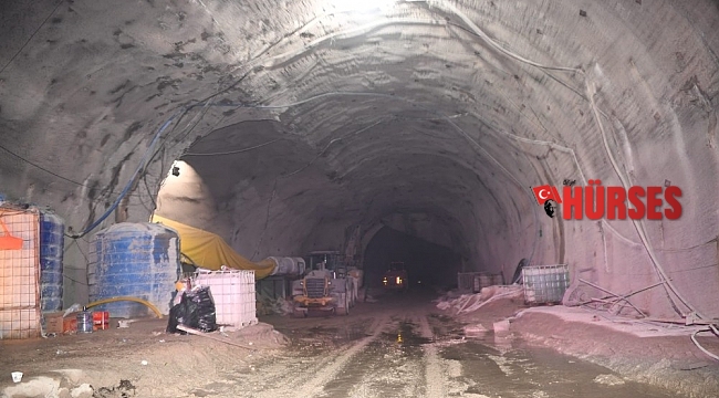 Konya-Antalya yolunu 26 km daha kısaltacak tünelde sona geliniyor