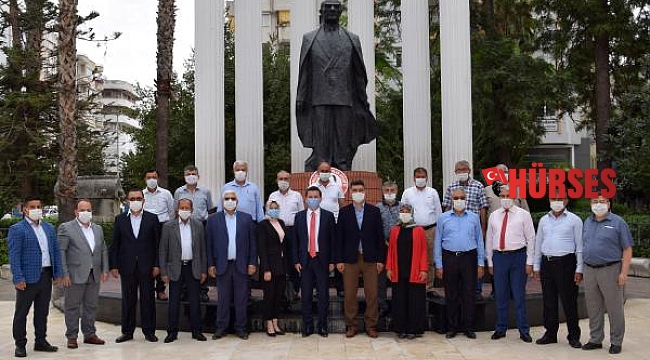 Kumluca'da Muhtarlar Günü töreni