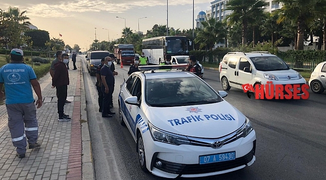 Motosiklet sürücüsü ağır yaralandı
