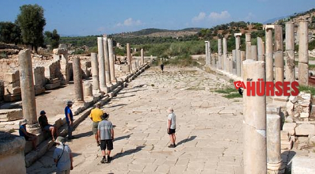 Patara Antik Kenti'nde ziyaretçi rekoru