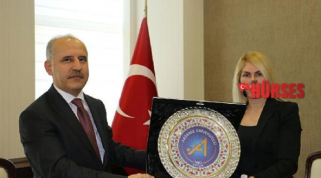 Rektör Özkan'dan Başsavcı İnal'a iade-i ziyaret