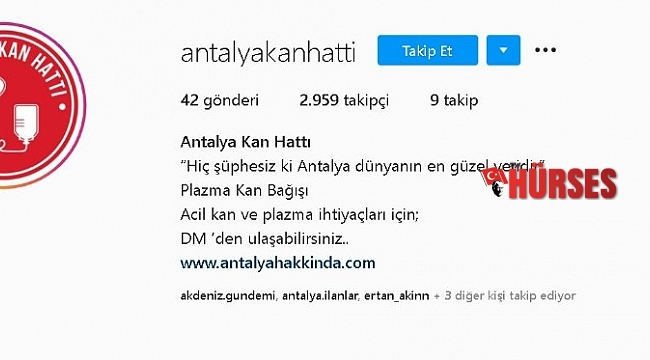 Sosyal medyada ihtiyacı olanlar için acil kan hattı