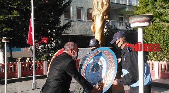 Ağlasun'da Atatürk anıldı