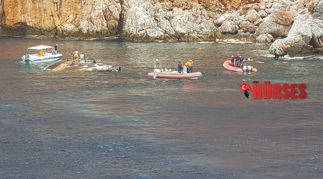 Alanya'da tur teknesinde ölen yolcuya ulaşıldı