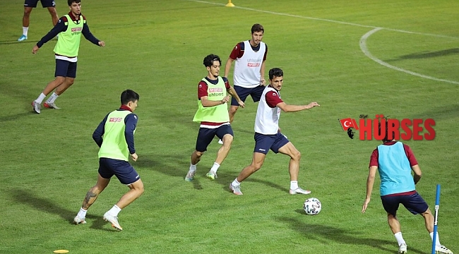 Alanyaspor 5 eksikle çalıştı