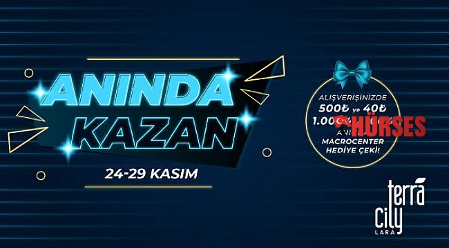Alışveriş yapana hediye çeki