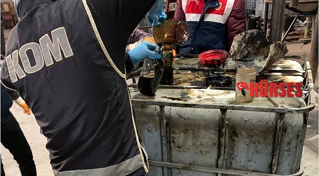 Antalya merkezli 4 ilde 94 bin 500 litre kaçak akaryakıt ele geçirildi