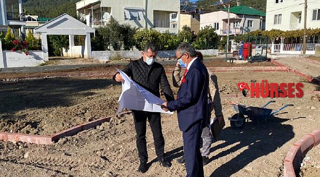 Başkan Topaloğlu, Göynük mahallesinde incelemede bulundu