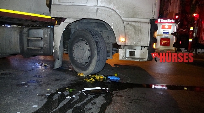 Bisikletiyle eve dönerken tırın altında kaldı