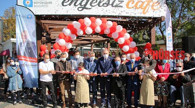 Büyükşehir Belediyesi Engelsiz Kafe hizmete girdi