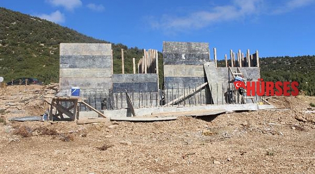 Büyükşehir'den Korkuteli'ne üç yeni su deposu