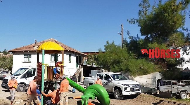 Büyükşehirden Korkuteli'ye oyun parkı