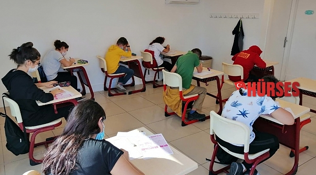 ETÜT merkezinde ilk sınav