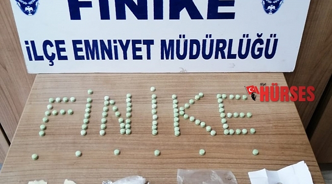 Finike'de uyuşturucu ticaretine tutuklama