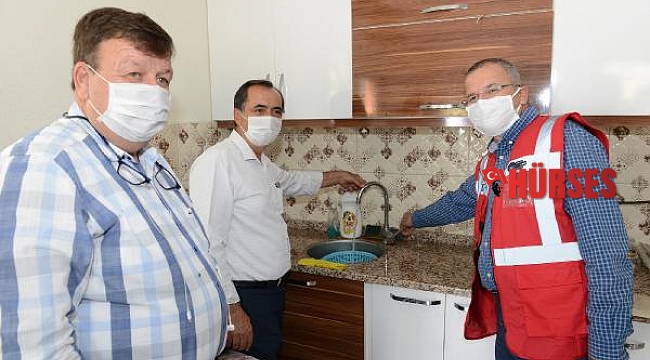 Gazipaşa Karasu Su Temini Projesi'nde musluklardan su akmaya başladı