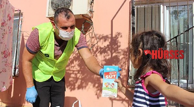 Halk Süt'ü çocuklar çok sevdi