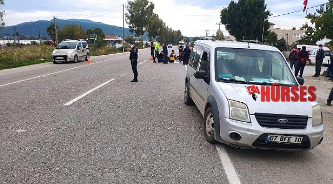 Kaş'ta kaza: 1 yaralı