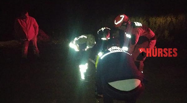 Kayalıklarda dolaşan kadın 20 metre yükseklikten düşerek yaralandı