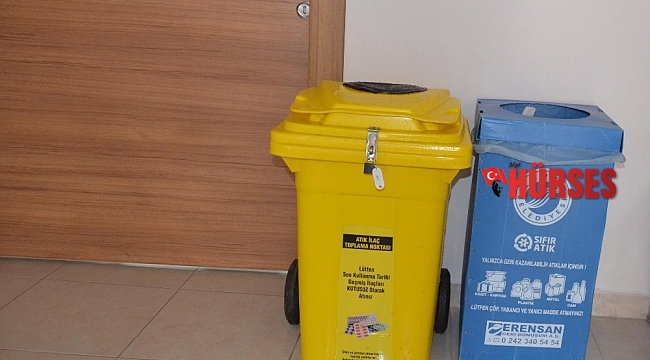 Kepez'de atık ilaçlar toplanıp bertaraf edilecek