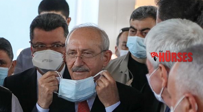 Kılıçdaroğlu, Başkan Böcek'i hastanede ziyaret etti