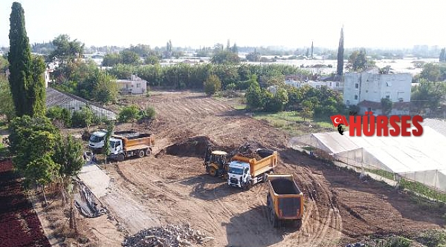 Kırcami'de yol açım çalışmaları devam ediyor