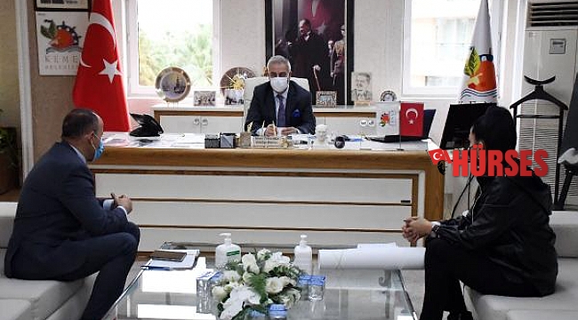 Kızılay'dan Kemer Belediyesi'ne ziyaret