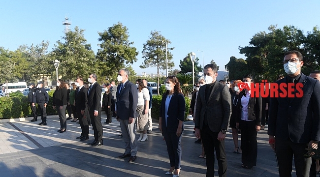 Konyaaltı'nda 10 Kasım Atatürk'ü Anma Töreni