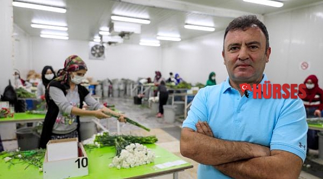 Krizi fırsata çeviren çiçek sektörü, 90 milyon dolarlık ihracat yaptı