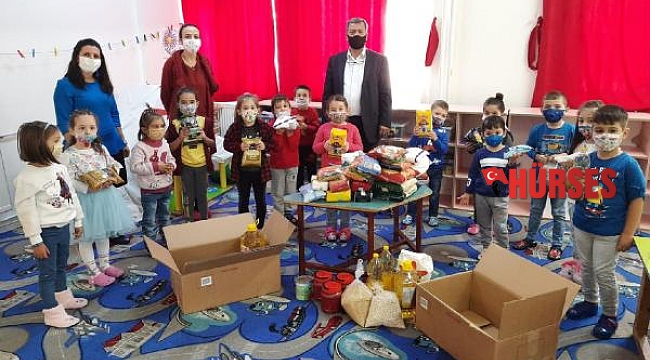 Minik yüreklerden İzmir'e anlamlı yardım