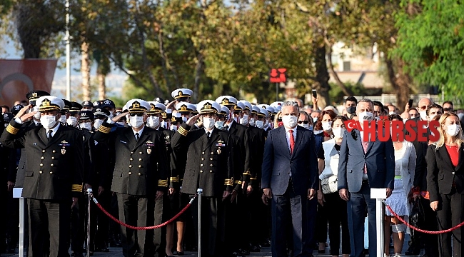Muratpaşa'da 10 Kasım Atatürk'ü Anma Töreni