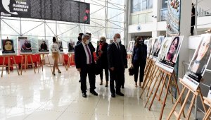 Muratpaşa'da kadına şiddete yönelik fotoğraf sergisi