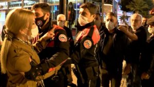 Sarhoş kadın turistler ortalığı birbirine kattı