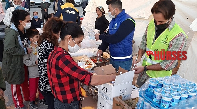 2020 yılında Büyükşehir'den 683 bin kişilik yemek yardımı