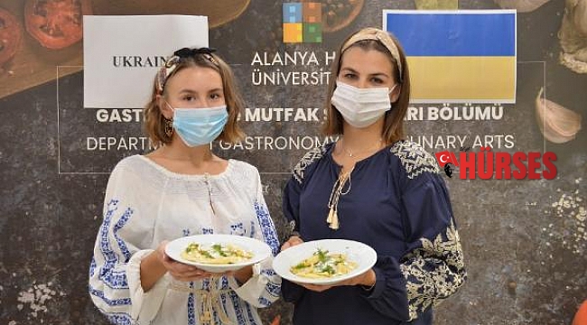 Alanya HEP'te uluslararası yemekler