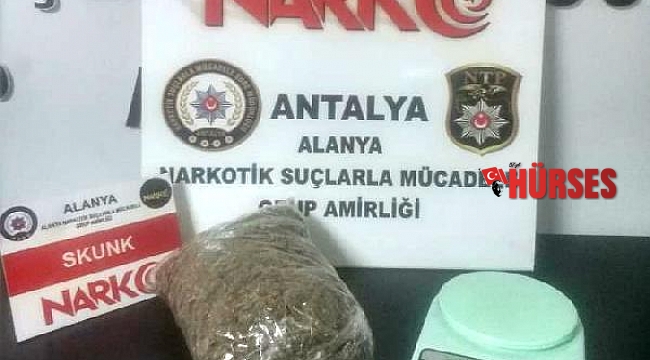Alanya'da uyuşturucu operasyonu: 4 gözaltı