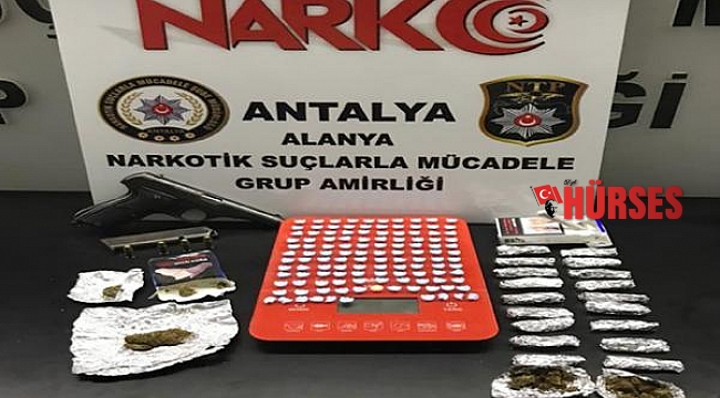Alanya'da uyuşturucu tacirlerine hapis