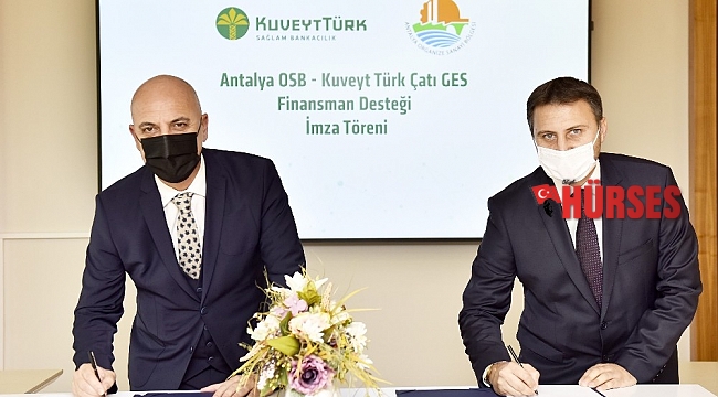 Antalya OSB Sanayicisine GES için özel finansman desteği