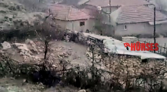 Antalya'nın yüksek kesimlerinde kar etkili oldu