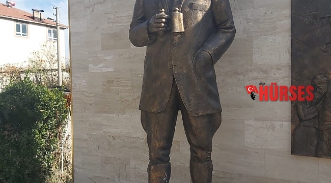 Atatürk büstlerine zarar veren şüpheli, gizlendiği bağ evinde yakalandı