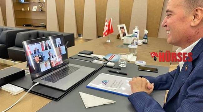 Başkan Böcek ASBAŞ toplantısına katıldı