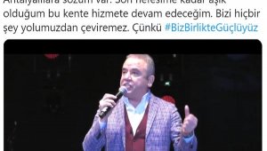 Başkan Böcek: Son nefesime kadar aşık olduğum bu kente hizmete devam edeceğim