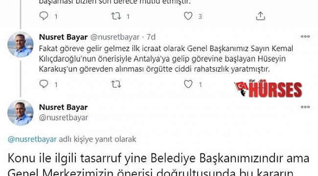 Başkan Böcek'ten iki hamle