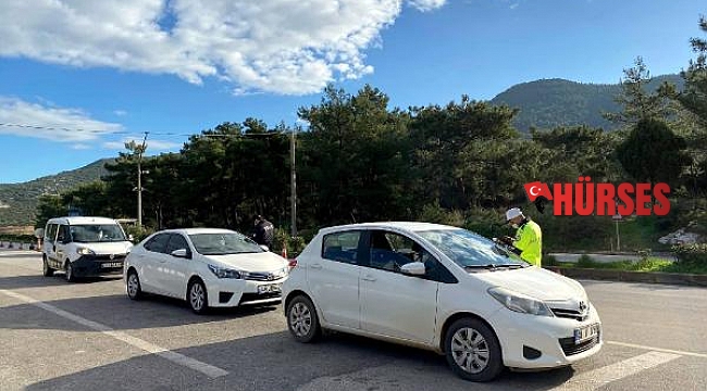 Bodrum'da yılbaşı öncesi trafik yoğunluğu
