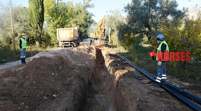 Büyükşehir Konyaaltı'nda yeni hat ile arızalara son veriyor
