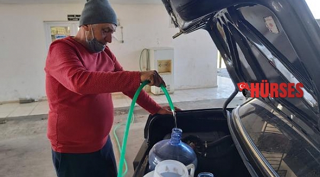 Dağbeli'nde su sıkıntısı