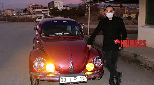 Gazinin çocukluk hayali, Vosvos'u ile gerçeğe dönüştü