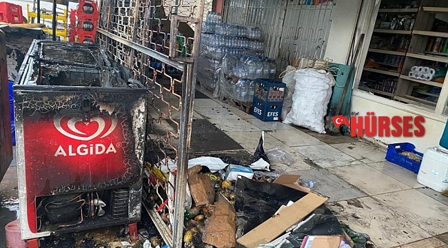 Herkes yağmurla, o yangınla mücadele etti