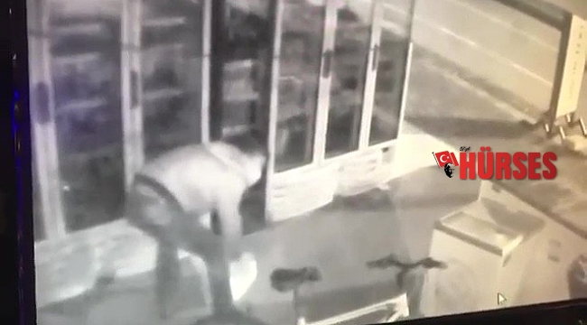 Hırsızın enerji içeceği aşkı, market sahibini isyan ettirdi